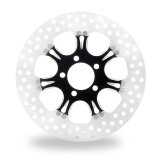 Performance Machine Disc/Carr 11.8 Virtue Rear Right - Contrast Cut Platinum thumbnail 1