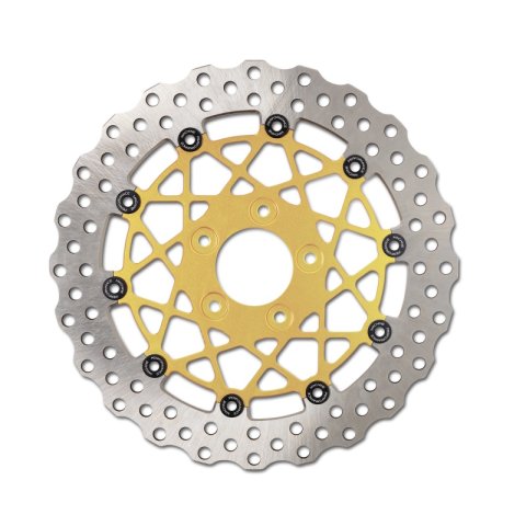 Performance Machine Disc/Carr Speedstar 11.8in x .20 FF No O/S Rr - Gold Ano thumbnail 1