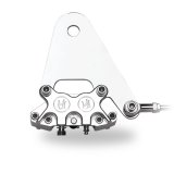 Performance Machine Rear Brake 125x4R x Stock Disc - Chrome thumbnail 1