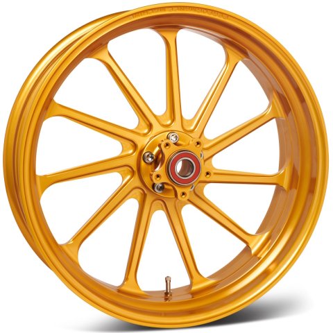 Performance Machine 18x5.5 Forged Wheel Assault 11 Spoke Race Weight - Gold Ano thumbnail 1