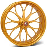 Performance Machine 21x3.5 Forged Wheel Revolution - Gold Ano thumbnail 1