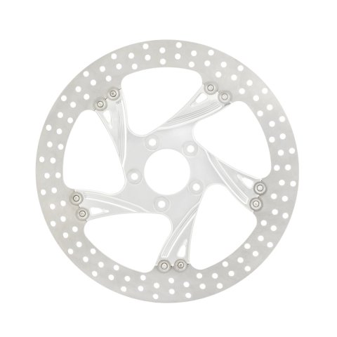Performance Machine Disc/Carr 11.8 Cruise Front Right - Chrome