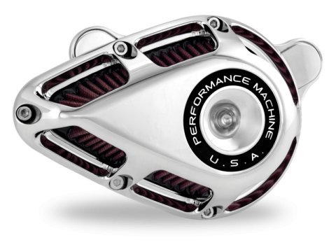 Performance Machine 23-Up CVO, 2024 Touring Jet Air Cleaner - Chrome
