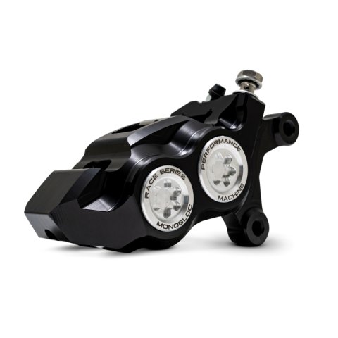 Performance Machine 08-23 FL,18-24 M8 Sftail,06-17 VRod 137x4B Rce Series Monobloc Caliper Right CLR thumbnail 1