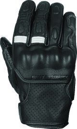 Speed and Strength Twist of Fate Leather Gloves Black/White - Large thumbnail 2