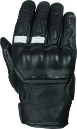 Speed and Strength Twist of Fate Leather Gloves Black/White - Large thumbnail 4