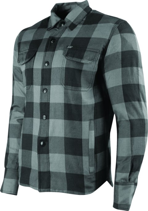 Speed and Strength True Grit 2.0 Armored Moto Shirt Grey - 4XL thumbnail 4
