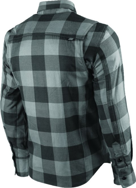 Speed and Strength True Grit 2.0 Armored Moto Shirt Grey - Small thumbnail 2