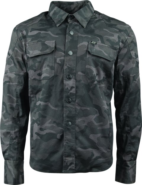 Speed and Strength Call to Arms Moto Shirt Camouflage - Large thumbnail 4
