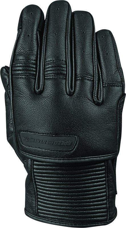 Speed and Strength Off the Chain Leather Gloves Black - XL thumbnail 3