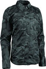 Speed and Strength Speed Society Armored Moto Shirt Womens Camouflage - Medium thumbnail 2