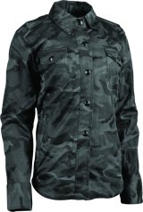 Speed and Strength Speed Society Armored Moto Shirt Womens Camouflage - Medium thumbnail 4