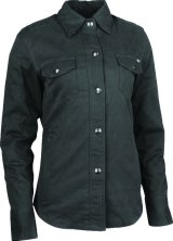 Speed and Strength Speed Society Armored Moto Shirt Black Womens - 2XL thumbnail 2