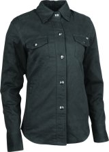 Speed and Strength Speed Society Armored Moto Shirt Black Womens - XL thumbnail 4
