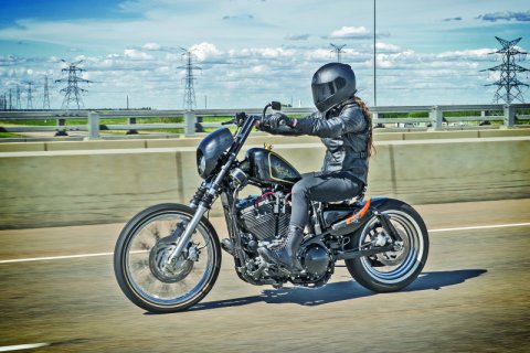 Speed and Strength Throttle Body Leather Jacket Black Womens - XS thumbnail 2