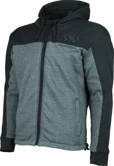 Speed and Strength Hammer Down Armored Hoody Black/Grey - 2XL thumbnail 2