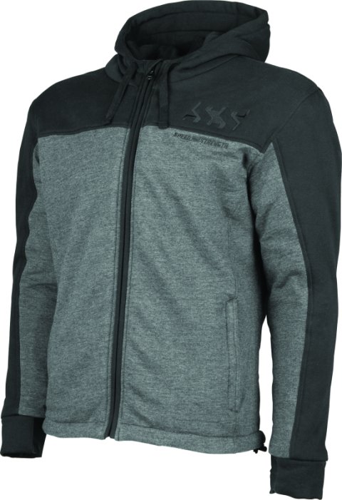 Speed and Strength Hammer Down Armored Hoody Black/Grey - 2XL thumbnail 3