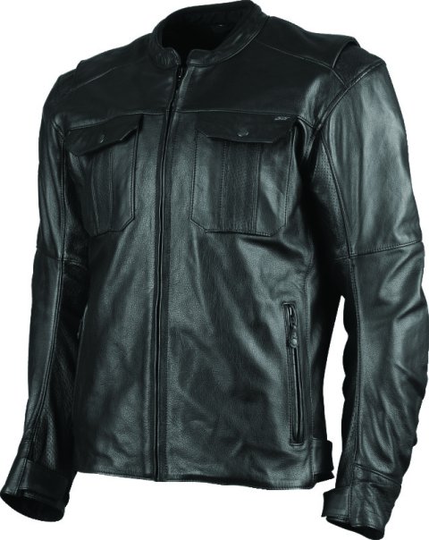 Speed and Strength Band of Brothers Leather Jacket Black - 2XL thumbnail 2