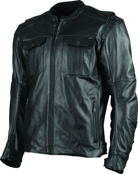 Speed and Strength Band of Brothers Leather Jacket Black - 2XL thumbnail 4