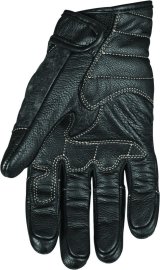 Speed and Strength Rust and Redemption Leather Gloves Black - Small thumbnail 3