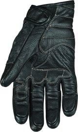Speed and Strength Rust and Redemption Leather Gloves Black - Small thumbnail 5