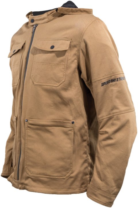Speed and Strength Dogs Of War 2.0 Textile Jacket Sand - 3XL thumbnail 4