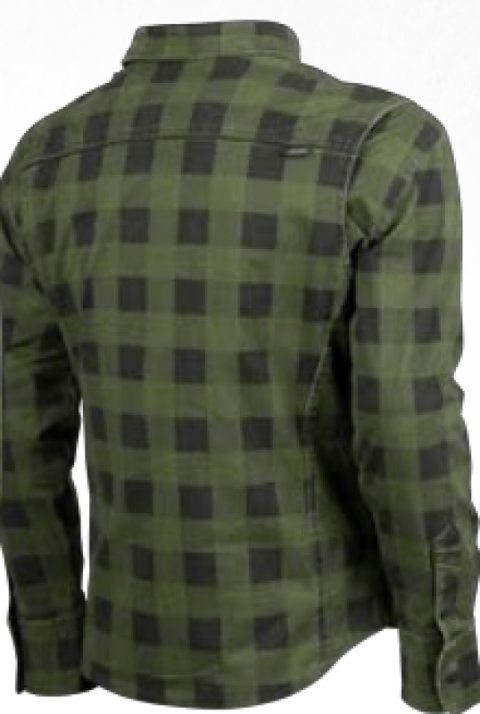Speed and Strength True Grit Armored Motoshirt Olive/Black - Small thumbnail 3