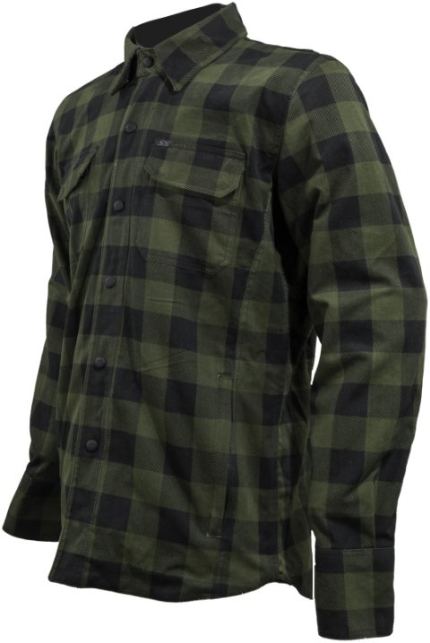 Speed and Strength True Grit Armored Motoshirt Olive/Black - Small thumbnail 4