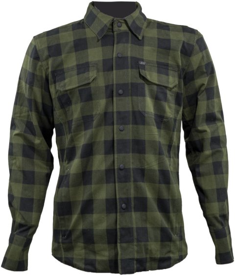 Speed and Strength True Grit Armored Motoshirt Olive/Black - Small thumbnail 5