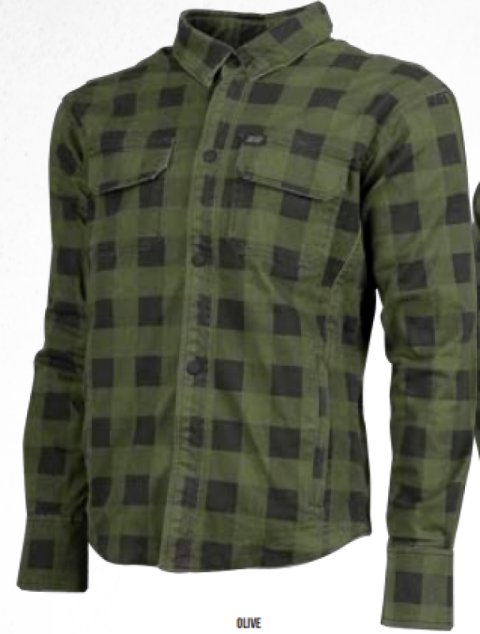 Speed and Strength True Grit Armored Motoshirt Olive/Black - 3XL thumbnail 3