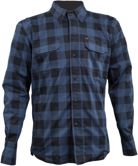 Speed and Strength True Grit Armored Motoshirt Navy/Black - XL thumbnail 1