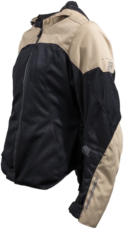 Speed and Strength Starstruck Mesh Jacket Trench Tan/Black Womens - Medium thumbnail 4