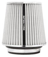 Spectre Adjustable Conical Air Filter 5-1/2in. Tall (Fits 3in. / 3-1/2in. / 4in. Tubes) - White thumbnail 1