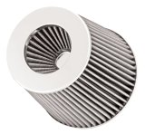 Spectre Adjustable Conical Air Filter 5-1/2in. Tall (Fits 3in. / 3-1/2in. / 4in. Tubes) - White thumbnail 6