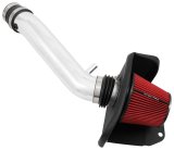 Spectre 16-18 Jeep Grand Cherokee V6-3.6L F/I Air Intake Kit - Polished w/Red Filter thumbnail 1