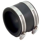 Spectre Coupler 3in. (PVC) - Black thumbnail 1