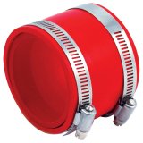 Spectre Coupler 3in. (PVC) w/Insert - Red thumbnail 1