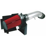 Spectre 99-07 GM Truck V8-4.8/5.3/6.0L F/I Air Intake Kit - Clear Anodized w/Red Filter thumbnail 1