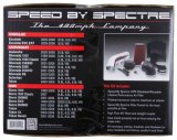 Spectre 99-07 GM Truck V8-4.8/5.3/6.0L F/I Air Intake Kit - Clear Anodized w/Red Filter thumbnail 4