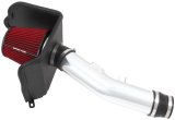 Spectre 10-18 Toyota FJ 10-15 4Runner V6-4.0L F/I Air Intake Kit - Polished w/Red Filter thumbnail 3