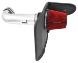 Spectre 10-12 Chevy Camaro V8-6.2L F/I Air Intake Kit - Clear Anodized w/Red Filter thumbnail 1