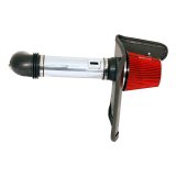 Spectre 12-13 Chevy Camaro V6-3.6L F/I Air Intake Kit - Polished w/Red Filter thumbnail 2