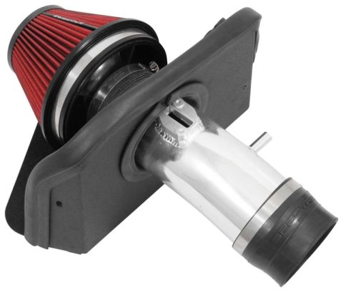 Spectre 09-17 Nissan Maxima V6-3.5L F/I Air Intake Kit - Polished w/Red Filter thumbnail 6