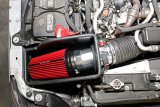 Spectre 11-14 Ford F-Series SD V8-6.7L DSL Air Intake Kit - Polished w/Red Filter thumbnail 3