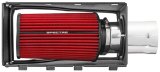 Spectre 11-14 Ford F-Series SD V8-6.7L DSL Air Intake Kit - Polished w/Red Filter thumbnail 7