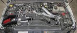 Spectre 11-14 Ford F-Series SD V8-6.7L DSL Air Intake Kit - Polished w/Red Filter thumbnail 9