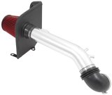 Spectre 14-15 GM Silverado/Sierra V8-5.3L F/I Air Intake Kit - Polished w/Red Filter thumbnail 4