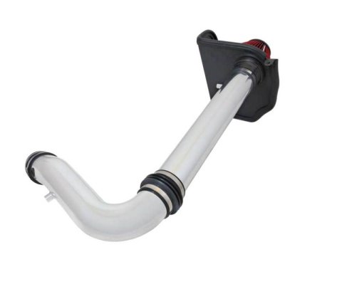 Spectre 11-17 Challenger/Charger 3.6L Air Intake Kit - Polished w/Red Filter thumbnail 3