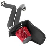 Spectre 97-06 Jeep Wrangler L6-4.0L F/I Air Intake Kit - Tex. Black w/Red Filter thumbnail 2