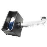Spectre 03-08 Dodge RAM 1500/2500 V8-4.7/5.7L F/I Air Intake Kit - Clear Anodized w/Blue Filter thumbnail 1